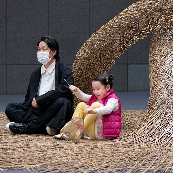 四代田辺竹雲斎展